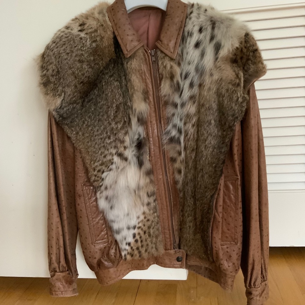 Authentic Fur Leather Jacket